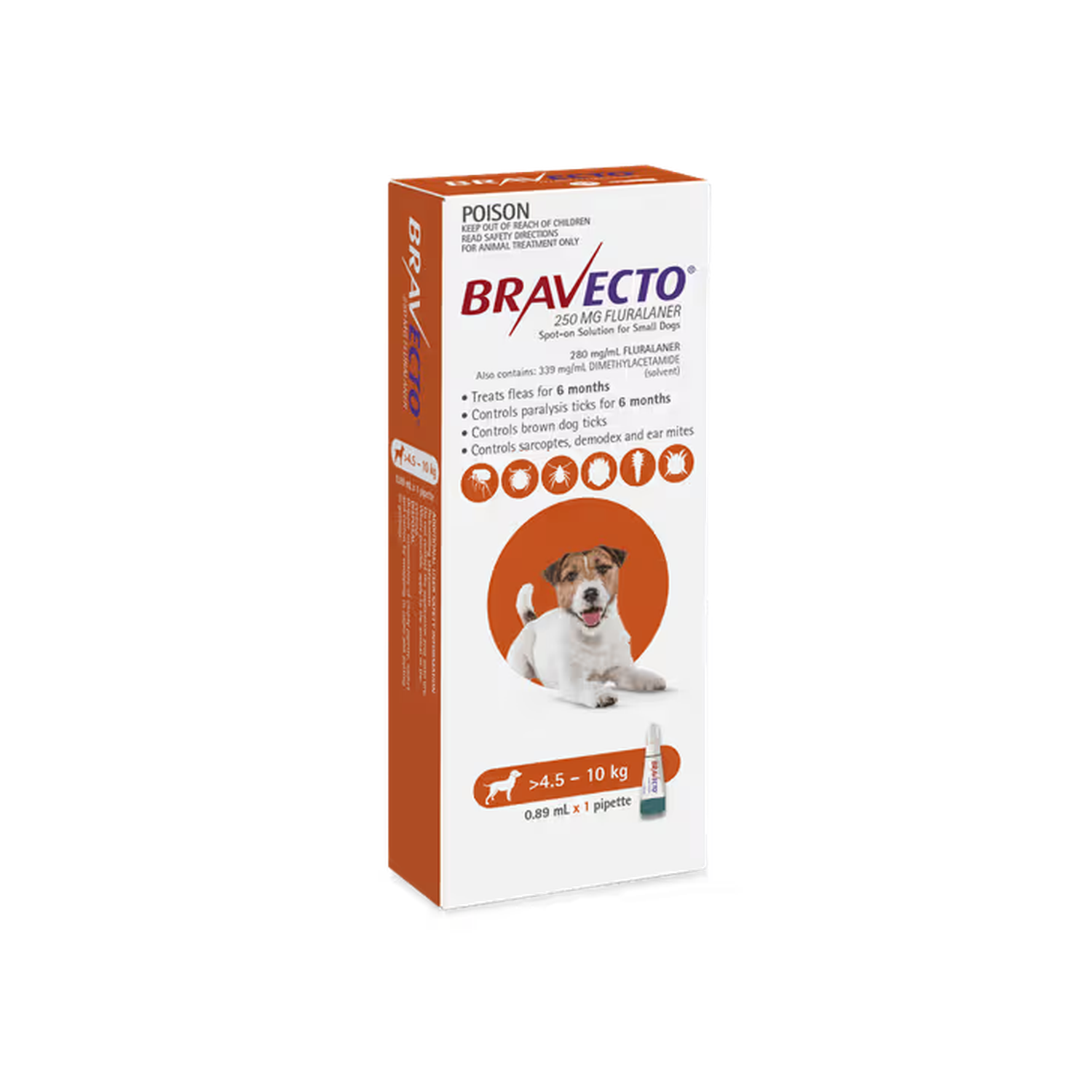 bravecto_orange 1 pipette