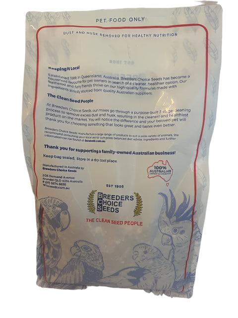 coarse layer mash packet