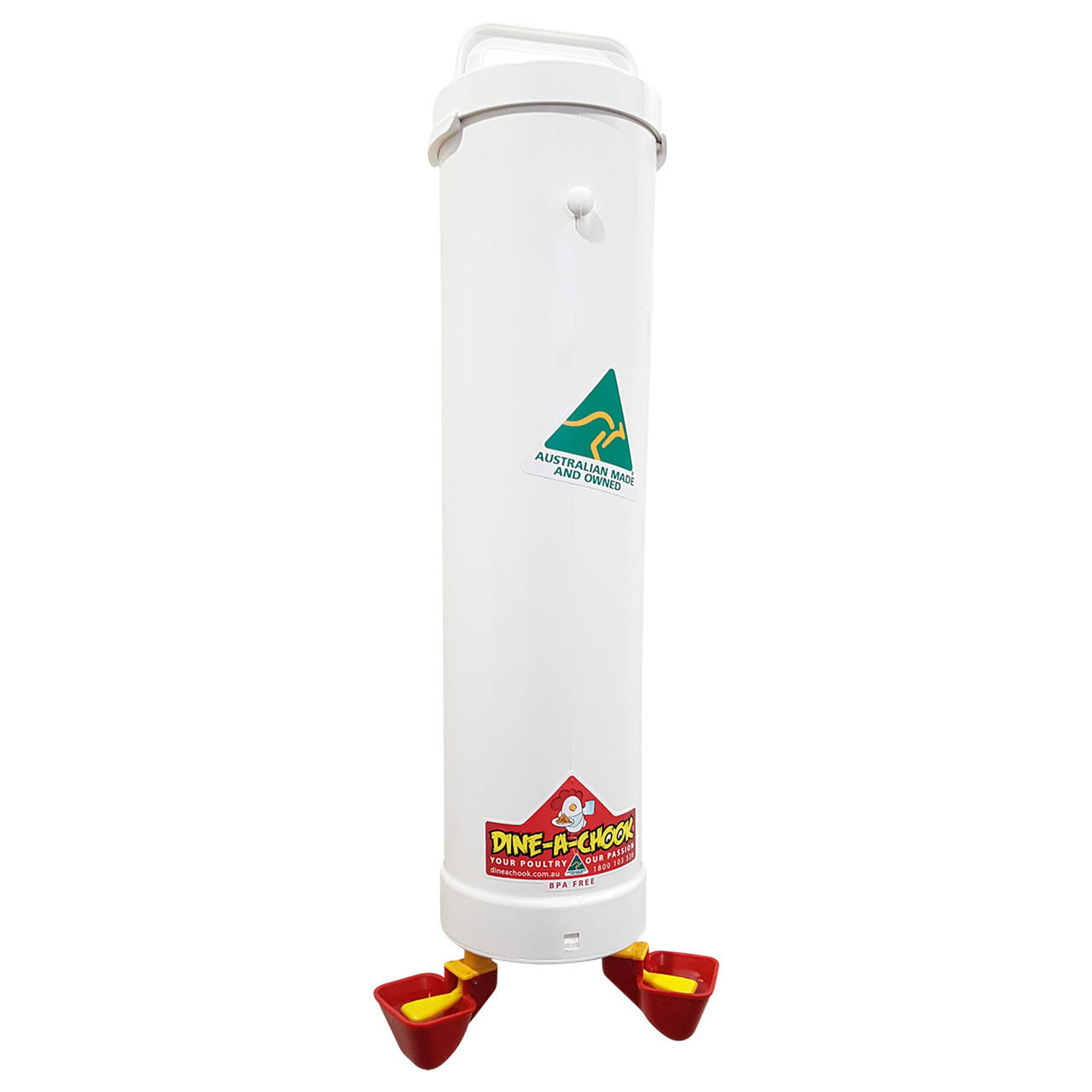 Dine -A- Chook Australian Made Waste-Free Poultry Drinkers