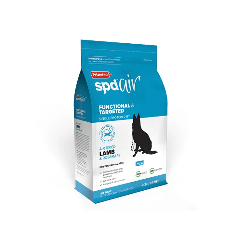 Prime100 SPD Air Dried Lamb and Rosemary Dog Food 2.2kg premium Australian single protein air dried dog food