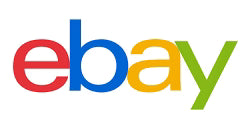 eBay logo — marketplace where Pet & Rural Supply Co sells products