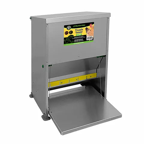 Bainbridge Standard Treadle Chicken Feeder – 4kg, 8kg, 12kg & 20kg
