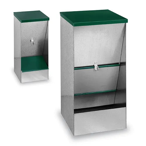 Bainbridge Galvanised Self Dog Feeder 5kg and 15kg