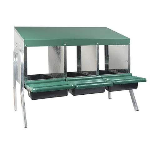 Bainbridge Battery Rollaway Chicken Nesting Box With Legs – 1 to 16 Hole