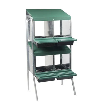 Bainbridge Battery Rollaway Chicken Nesting Box With Legs – 1 to 16 Hole