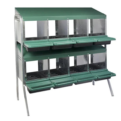 Bainbridge Battery Rollaway Chicken Nesting Box With Legs – 1 to 16 Hole