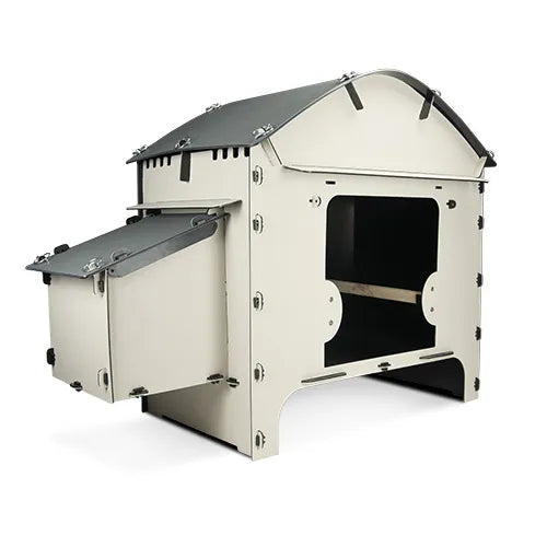 Bainbridge small chicken coop with pitched roof and access ramp