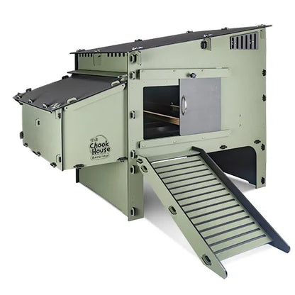 Bainbridge Chook House flat roof chicken coop for backyard chickens