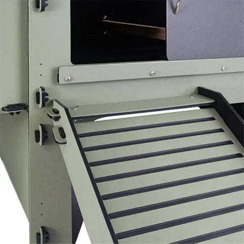 Bainbridge Chook House chicken coop with access ramp
