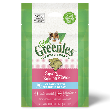 Greenies Cat Savoury Salmon Treats 60g