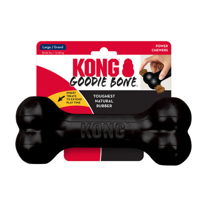KONG Goodie Bone dog toy with packaging on a white background