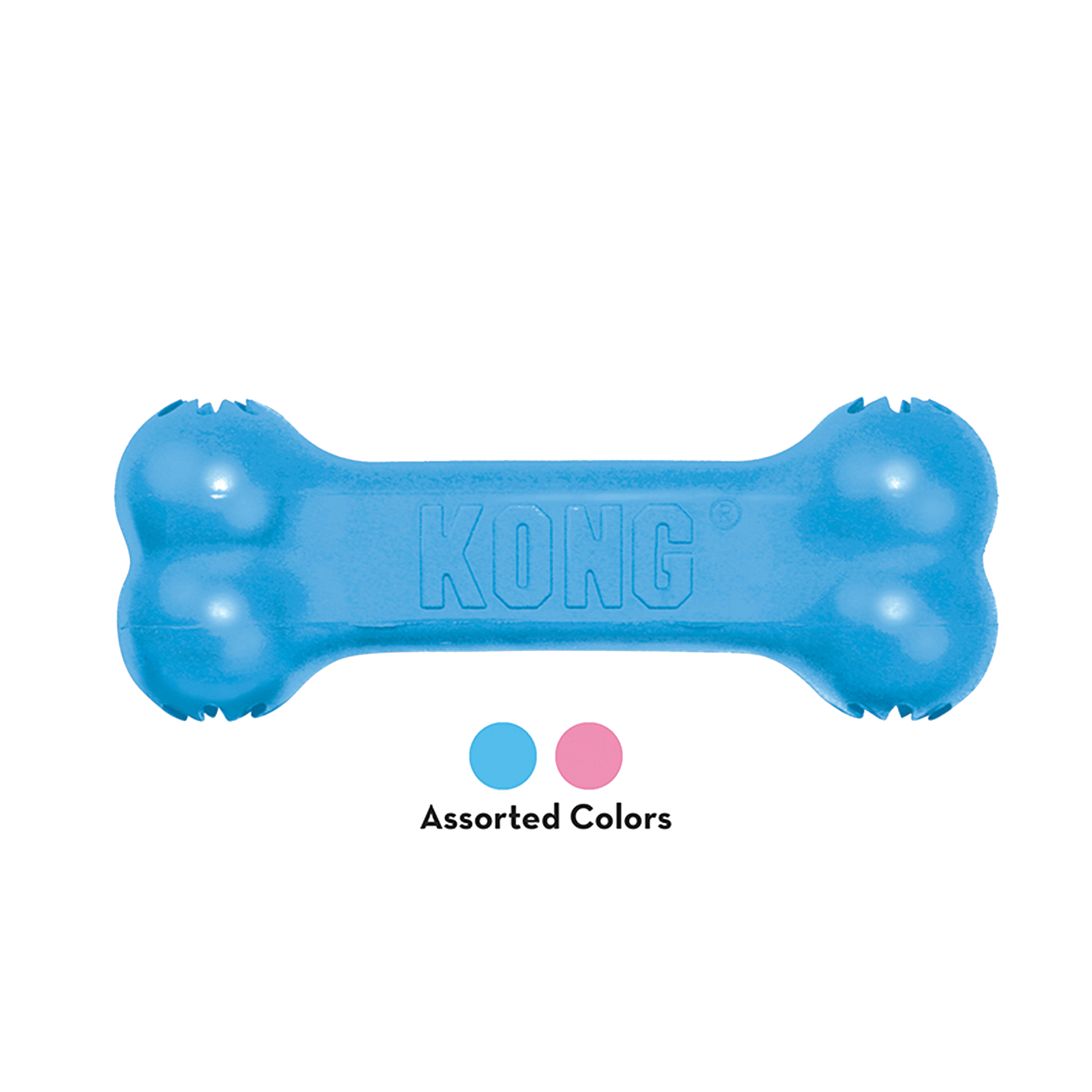 KONG Puppy Goodie Bone soft rubber puppy chew toy
