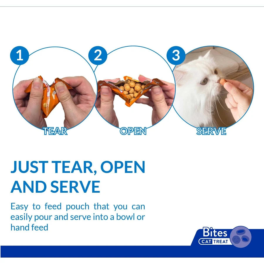 3 x Inaba Churu Tidbits Chicken Cat Treats 96g