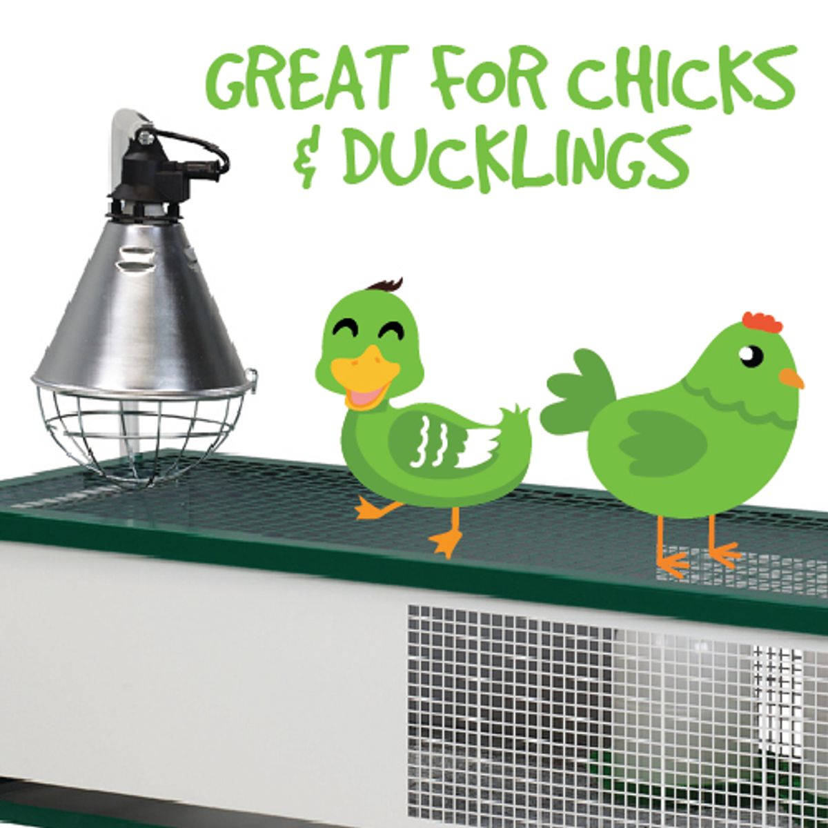 Bainbridge Metal Chick Brooding Cage – Rectangular