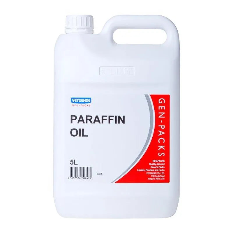 Gen Pack Paraffin Oil 5L for horses